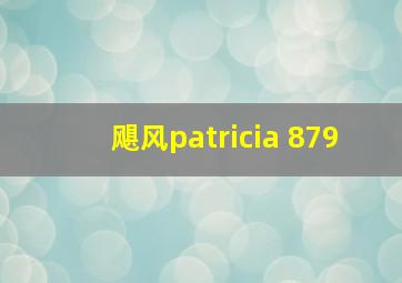 飓风patricia 879